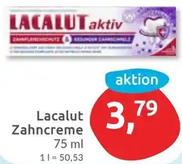 Budni Lacalut Zahncreme Angebot