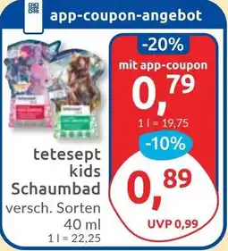 Budni tetesept kids Schaumbad Angebot