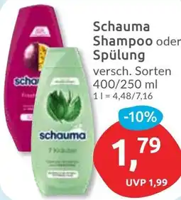 Budni Schauma Shampoo oder Spülung Angebot