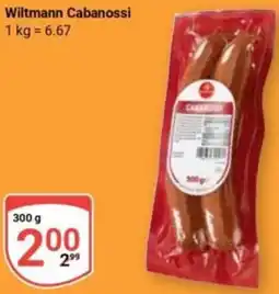 Globus Wiltmann Cabanossi Angebot