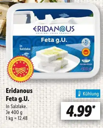 Lidl Eridanous feta g.u Angebot