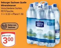 Globus lleburger Sachsen Quelle Mineralwasser Angebot