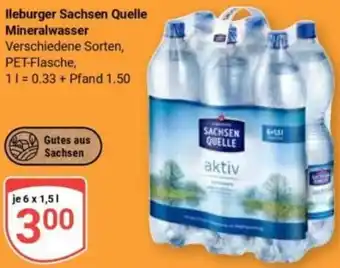 Globus lleburger Sachsen Quelle Mineralwasser Angebot