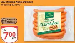 Globus EWU Thüringer Wiener Würstchen Angebot
