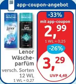 Budni Lenor Wäscheparfüm Angebot