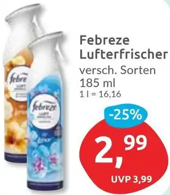 Budni Febreze Lufterfrischer Angebot