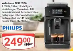 Globus PHILIPS Vollautomat EP1220/00 Angebot