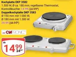 Globus CLATRONIC Kochplatte EKP 3582 Angebot