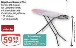 Globus Vileda Bügeltisch Diamond Plus Angebot