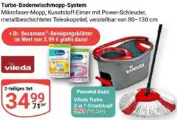 Globus Vileda Turbo-Bodenwischmopp-System Angebot