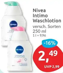 Budni Nivea Intimo Waschlotion Angebot