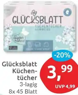 Budni Glücksblatt Küchentücher Angebot