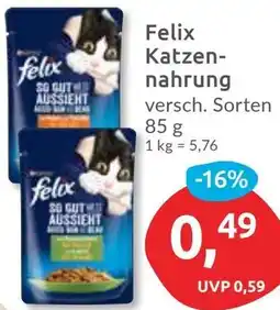 Budni Felix Katzennahrung Angebot
