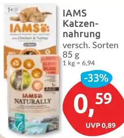 Budni IAMS Katzennahrung Angebot