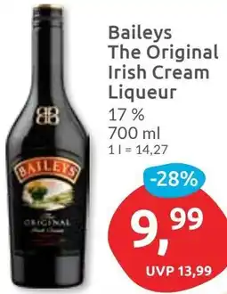 Budni Baileys The Original Irish Cream Liqueur Angebot