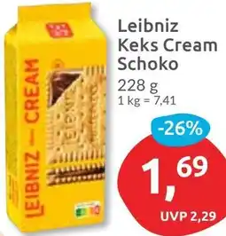 Budni Leibniz Keks Cream Schoko Angebot