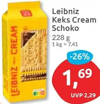 Budni Leibniz Keks Cream Schoko Angebot