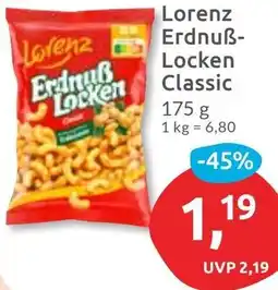 Budni Lorenz Erdnuß Locken Classic Angebot