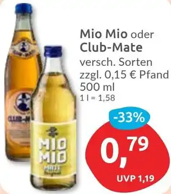 Budni Mio Mio oder Club-Mate Angebot