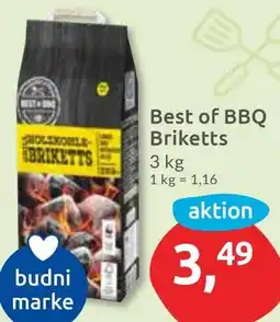 Budni Best of BBQ Briketts Angebot