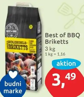 Budni Best of BBQ Briketts Angebot