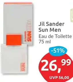 Budni Jil Sander Sun Men Eau de Toilette Angebot