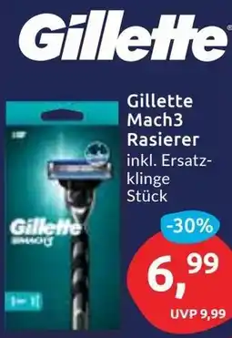 Budni Gillette Mach3 Rasierer Angebot