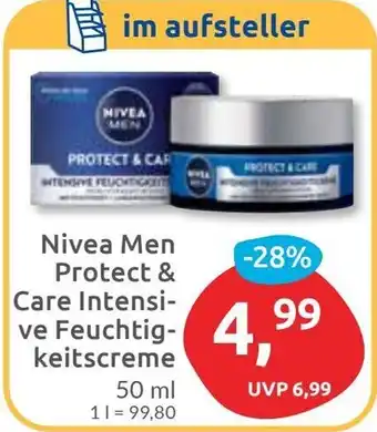 Budni Nivea Men Protect & Care Intensive Feuchtigkeitscreme Angebot