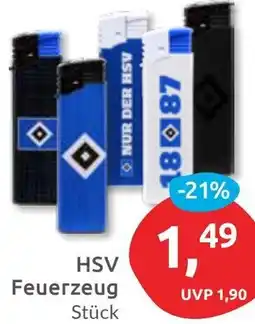 Budni HSV Feuerzeug Angebot