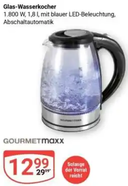 Globus GOURMETMAXX Glas-Wasserkocher Angebot