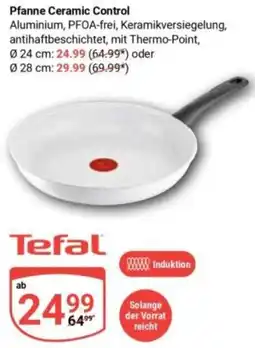 Globus Tefal Pfanne Ceramic Control Angebot