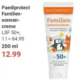 Globus Paediprotect Familien sonnencreme Angebot