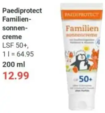 Globus Paediprotect Familien sonnencreme Angebot
