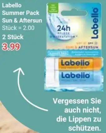 Globus Labello Summer Pack Sun & Aftersun Angebot