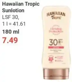 Globus Hawaiian Tropic Sunlotion Angebot