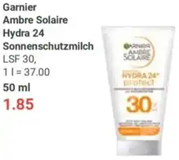 Globus Garnier Ambre Solaire Hydra 24 Sonnenschutzmilch Angebot