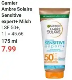 Globus Garnier Ambre Solaire Sensitive expert+ Milch Angebot