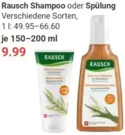 Globus Rausch Shampoo oder Spülung Angebot