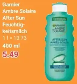 Globus Garnier Ambre Solaire After Sun Feuchtigkeitsmilch Angebot