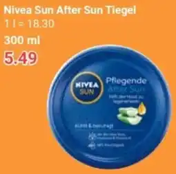 Globus Nivea Sun After Sun Tiegel Angebot