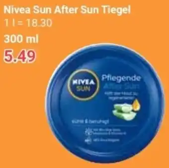 Globus Nivea Sun After Sun Tiegel Angebot