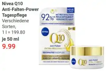 Globus Nivea Q10 Anti-Falten-Power Tagespflege Angebot