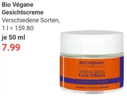 Globus Bio Végane Gesichtscreme Angebot