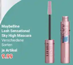 Globus Maybelline Lash Sensational Sky High Mascara Angebot