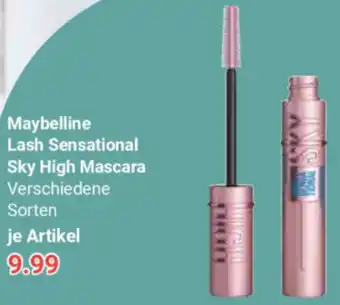 Globus Maybelline Lash Sensational Sky High Mascara Angebot