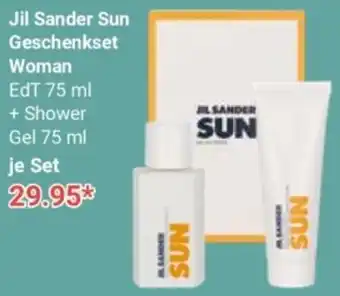 Globus Jil Sander Sun Geschenkset Woman Angebot