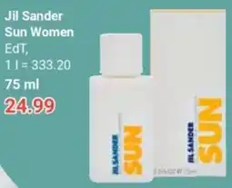 Globus Jil Sander Sun Women EdT Angebot