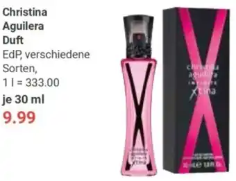 Globus Christina Aguilera Duft EdP Angebot