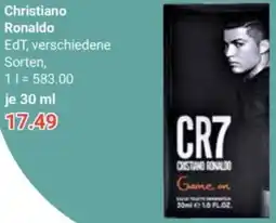 Globus Christiano Ronaldo EdT Angebot