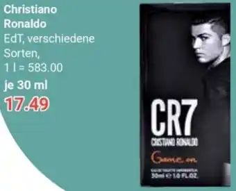 Globus Christiano Ronaldo EdT Angebot